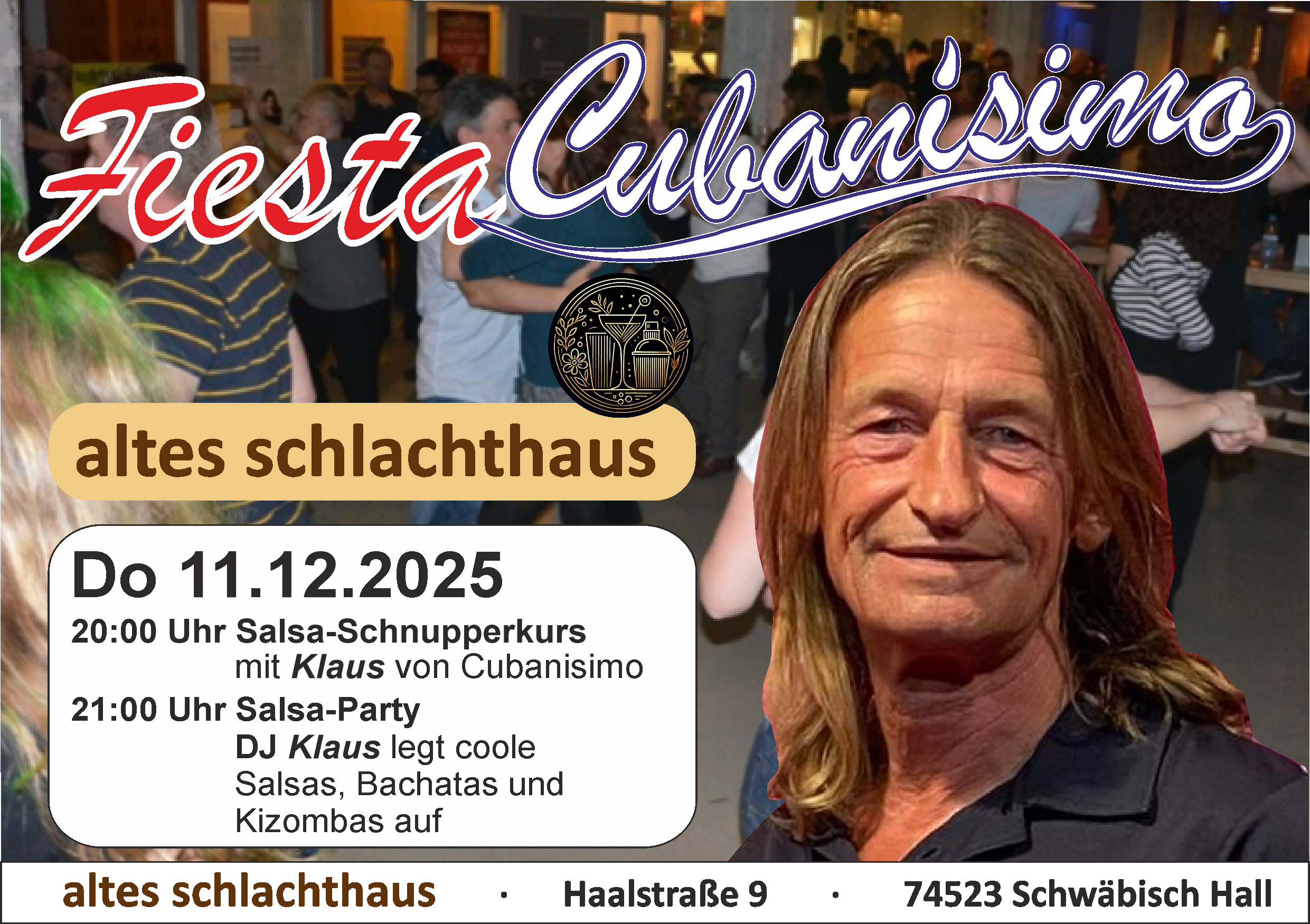Altes Schlachthaus-Fiesta Cubanisimo mit Klaus_20251211
